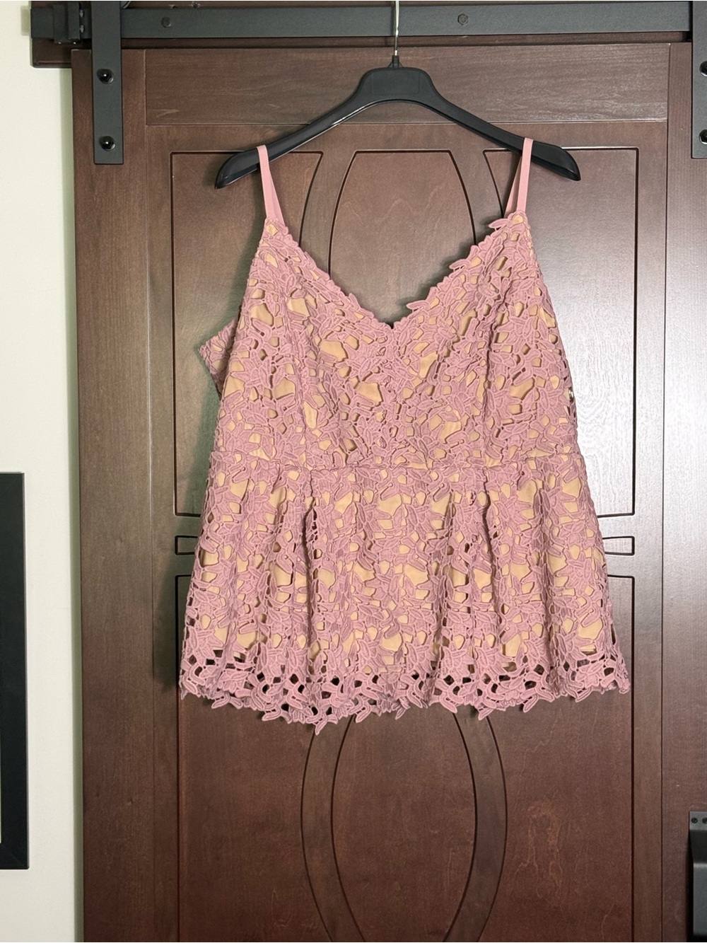 Lace Lilac City Chic Overlay V-Neck Camisole NWOT